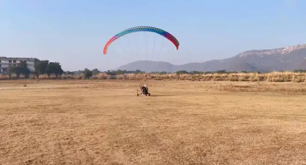 power paragliding in jaipur